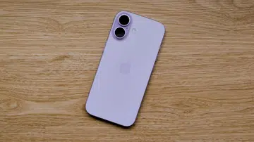 The rear of the Apple iPhone 17. 