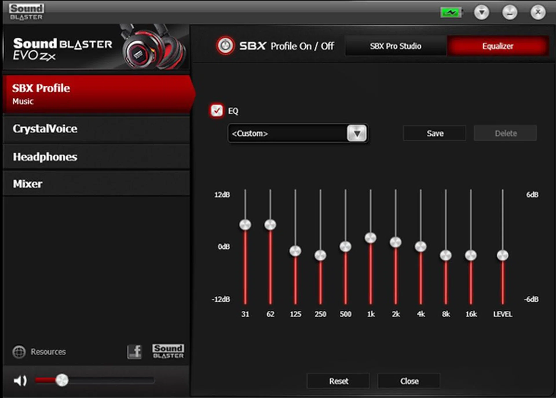 For the audiophiles, you can tinker around with the EQ settings of the profiles and save them so that your preferences take precedence.