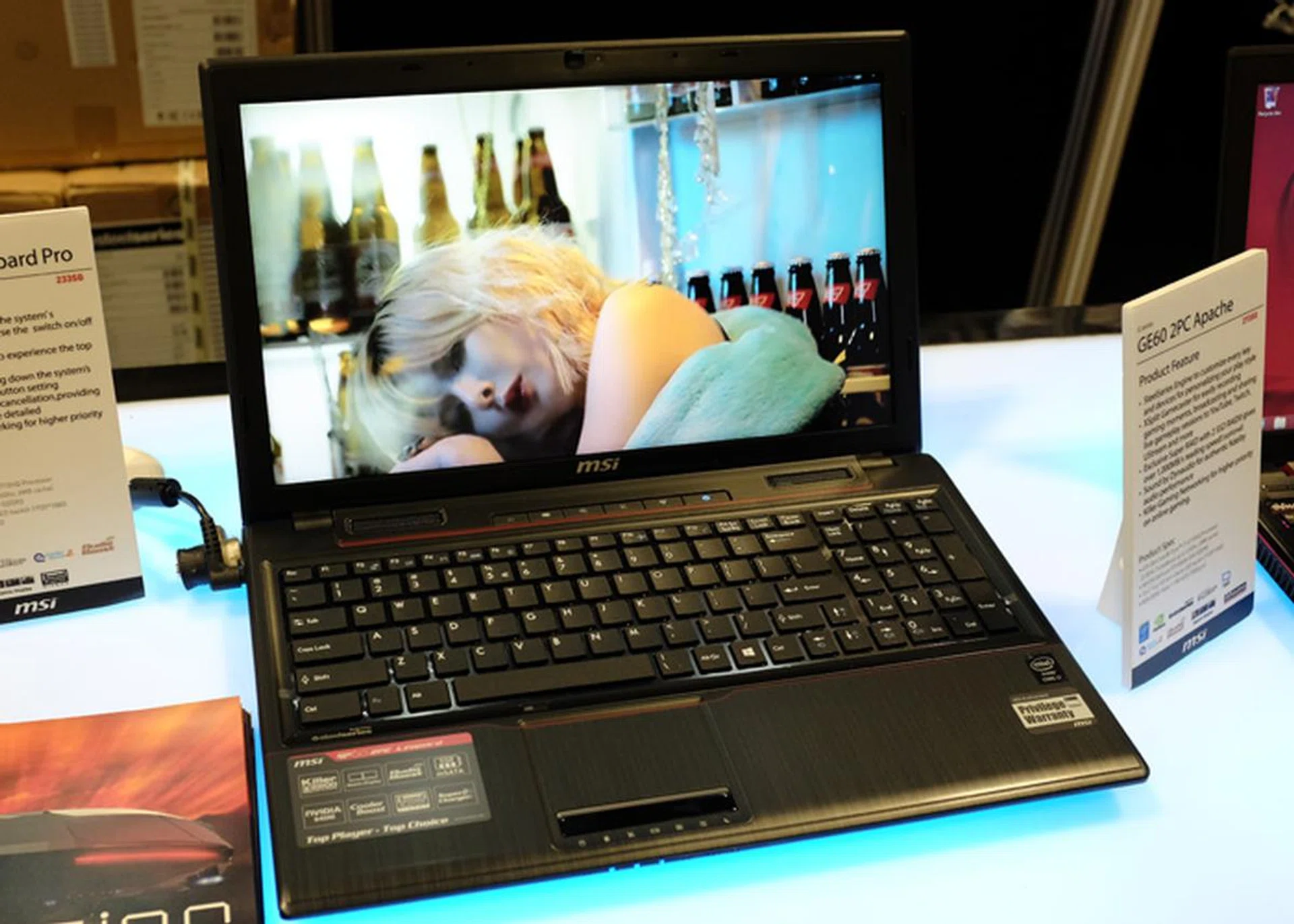 The MSI GP602PE Leopard Pro is a very affordable gaming notebook armed with a 15.6-inch Full HD display, 4th gen Intel Core i7-4700HQ processor, NVIDIA GeForce GTX 840M GPU, 4GB RAM, and 1TB HDD storage. It's available at Comex for just $1,499.