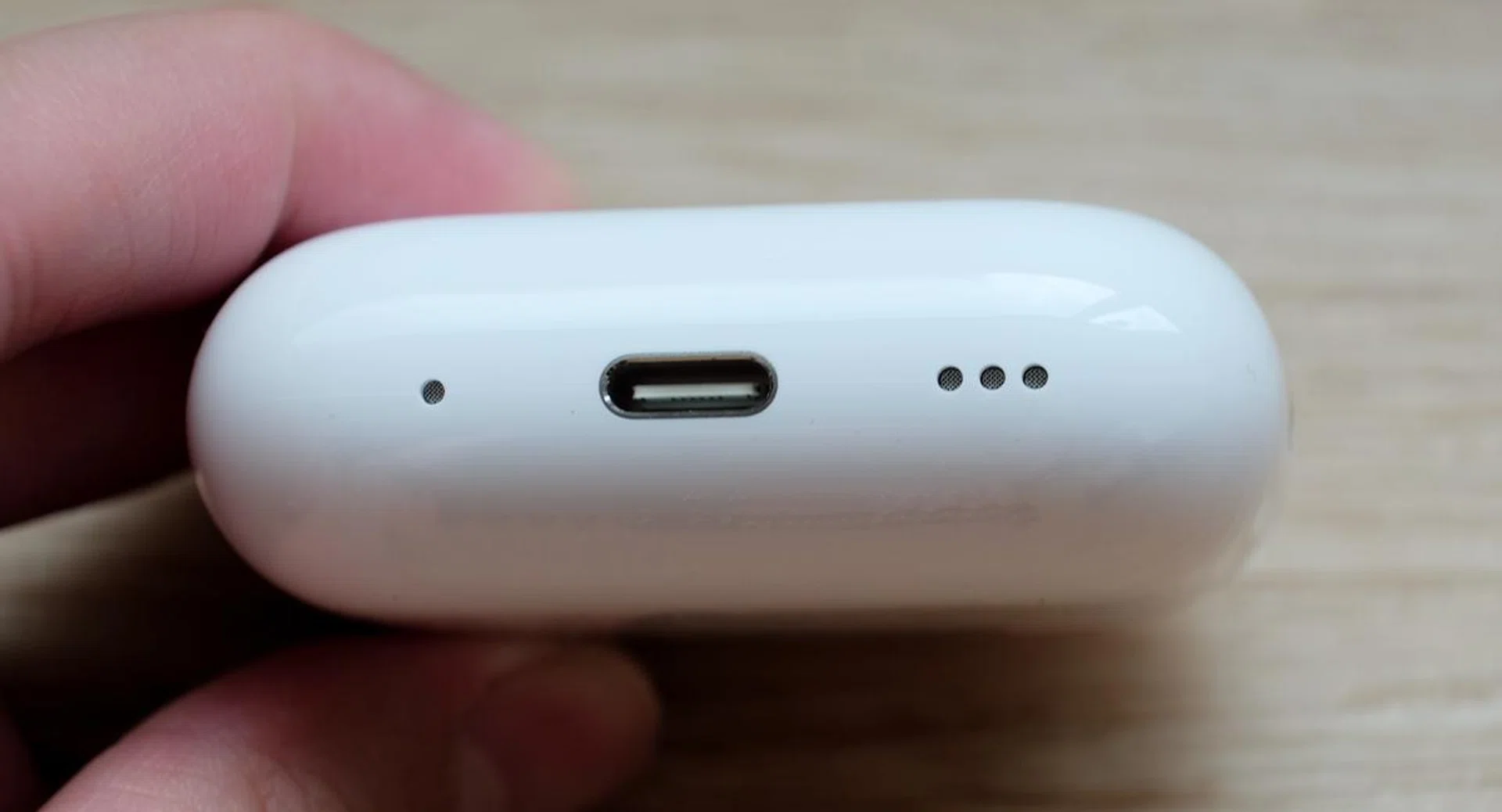 The charging case now has a USB-C port instead of a Lightning port. Battery life remains unchanged.