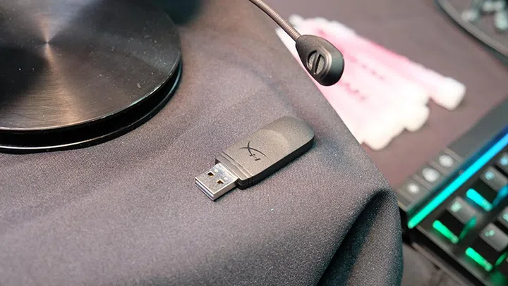 The headset and dongle come paired right out of the box.