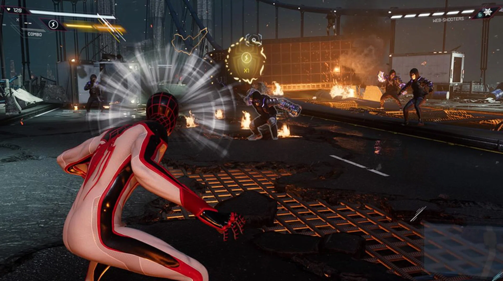 The game is filled with tons of action-packed moments, giving Miles a chance to flex his new Venom powers. 