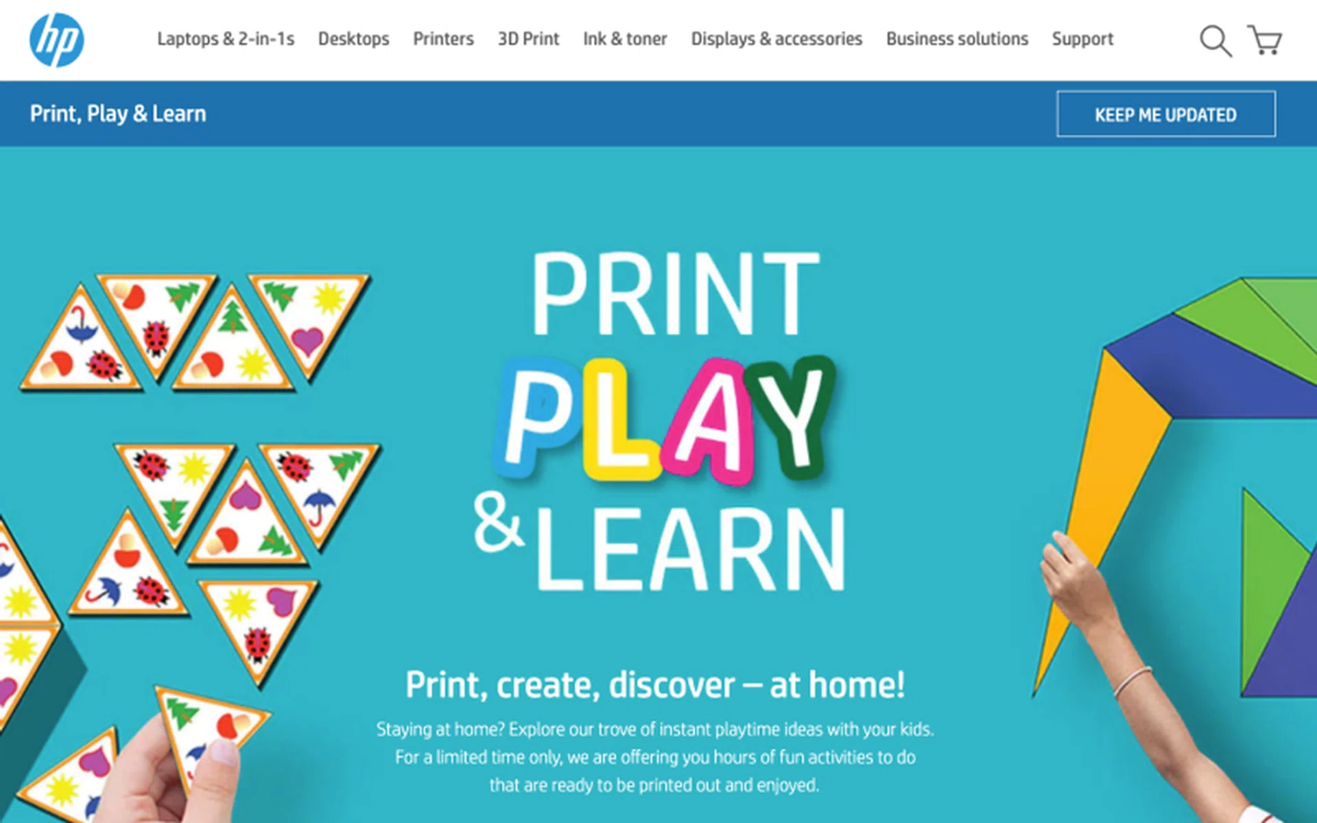 Print mazes, pages to colour in and 3D paper models to while away an afternoon 