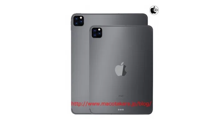 Render of the 2019 iPad Pro models.