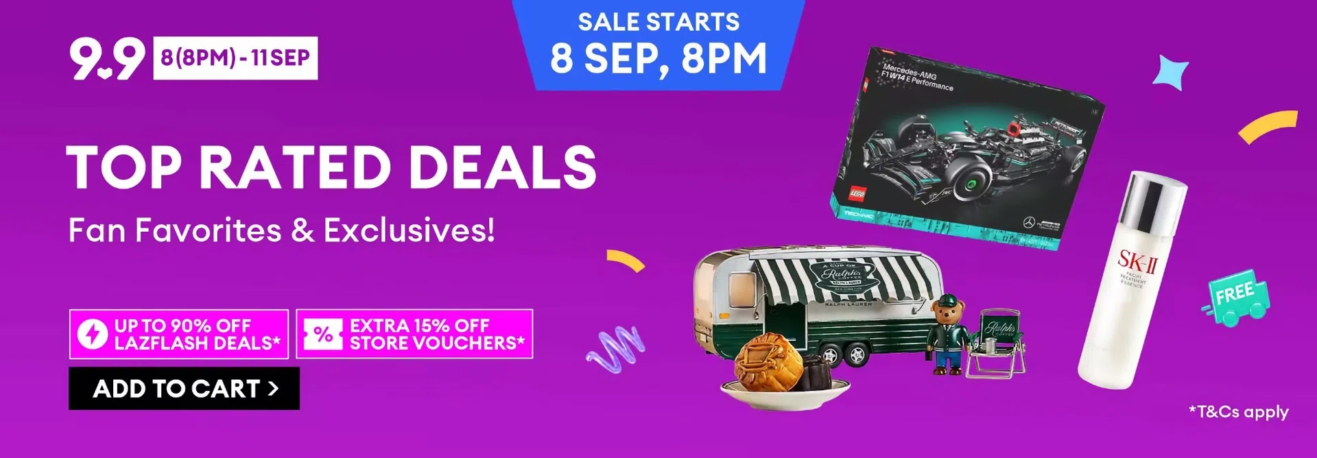 Best 9.9 sale in Singapore: Lazada 9.9 sale