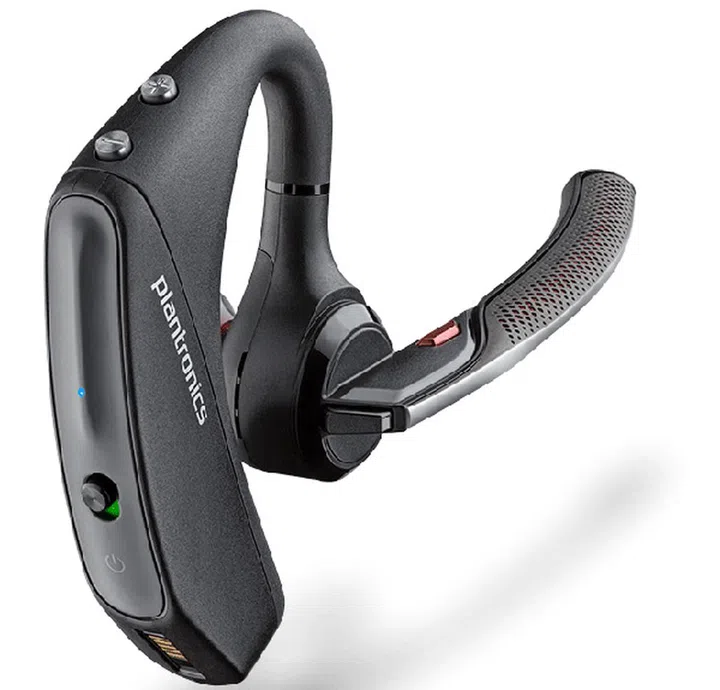 Note the large red multi-function button.