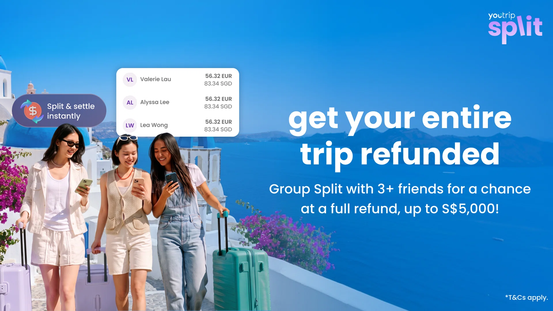 YouTrip Split survey report on friendship-ending holidays