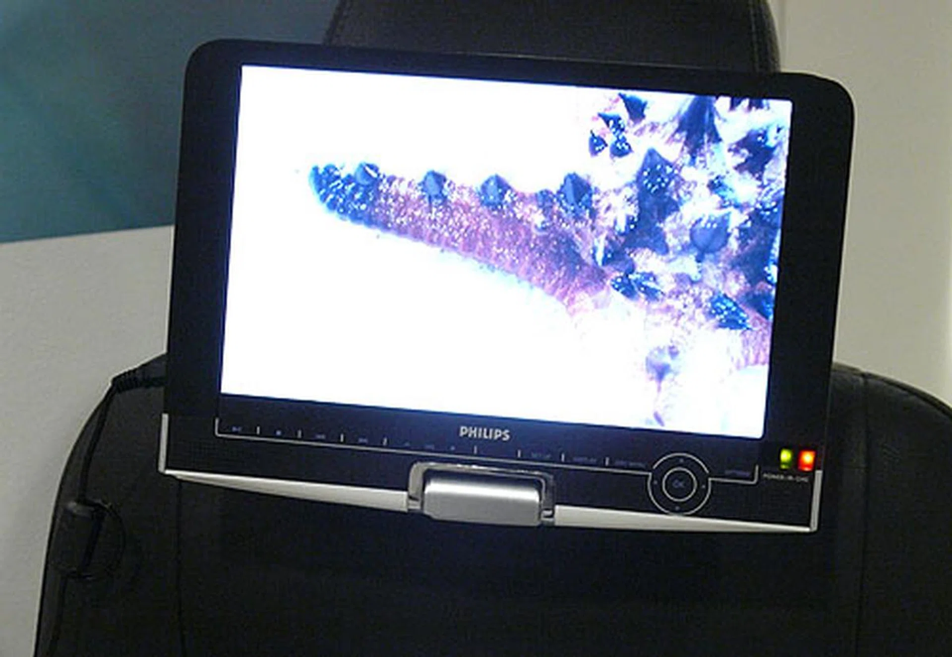 The high-end PET1031 comes with a 10.2-inch anti-glare swivel screen (180 degrees) and a car mount kit. As you can expect, a wide range of media formats are supported, including DivX and MPEG4. Battery life too is claimed to be up to five hours.