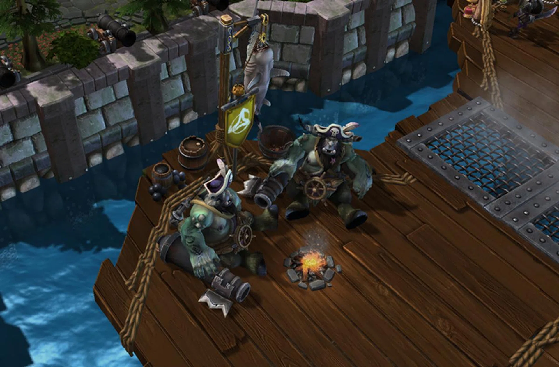 Mercenaries dotted around the map can be 'persuaded' into joining your cause, as long as you can defeat them.