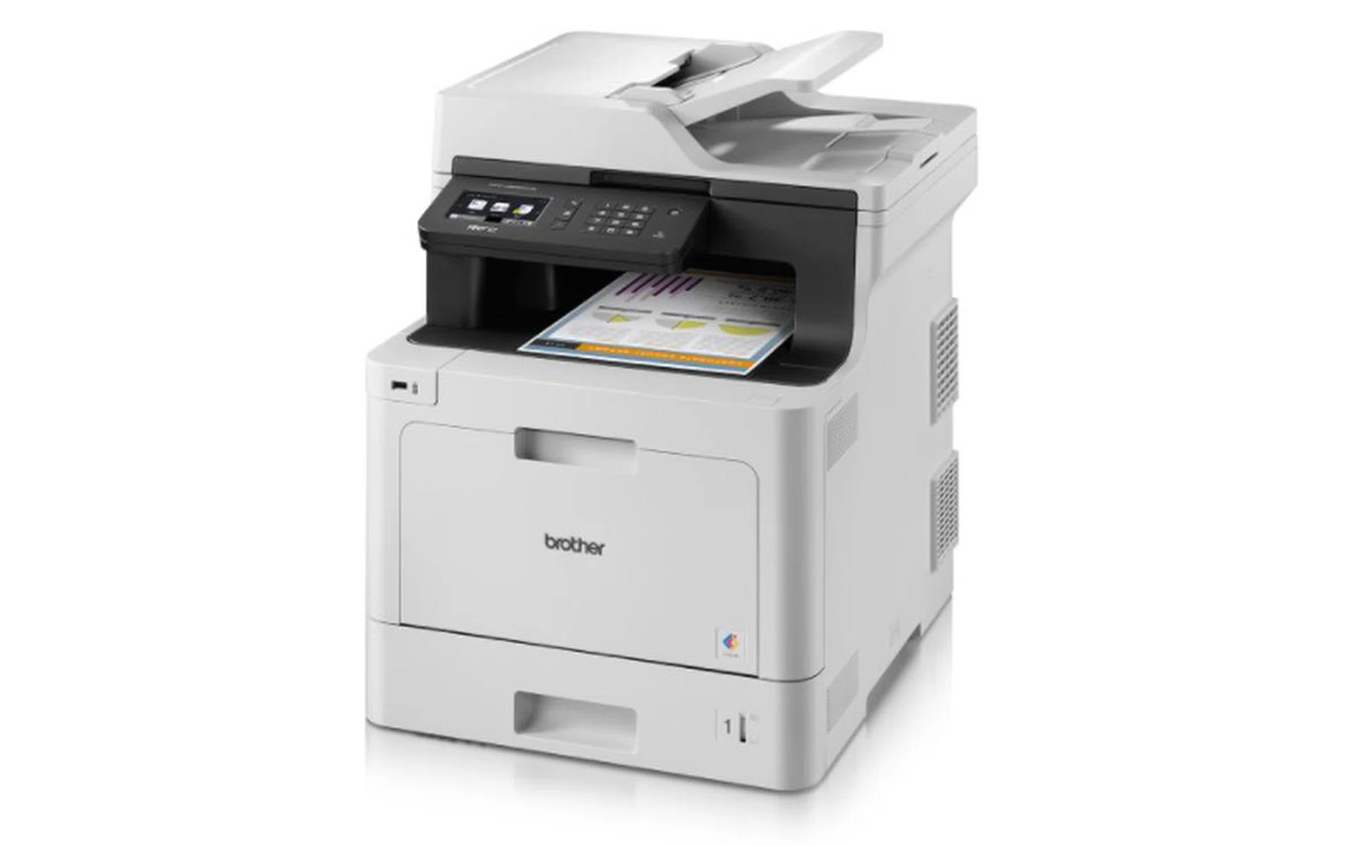 Brother MFC-L8690CDW laser printer.