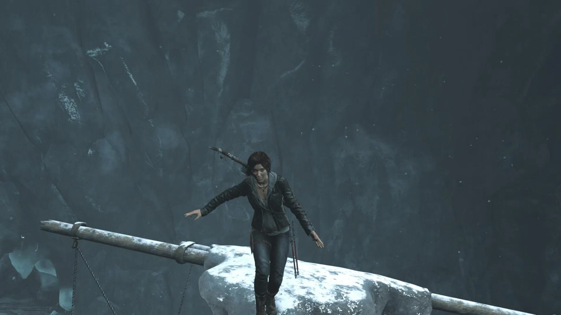 Performance and graphics is always a balancing act as Lara is showing us here.