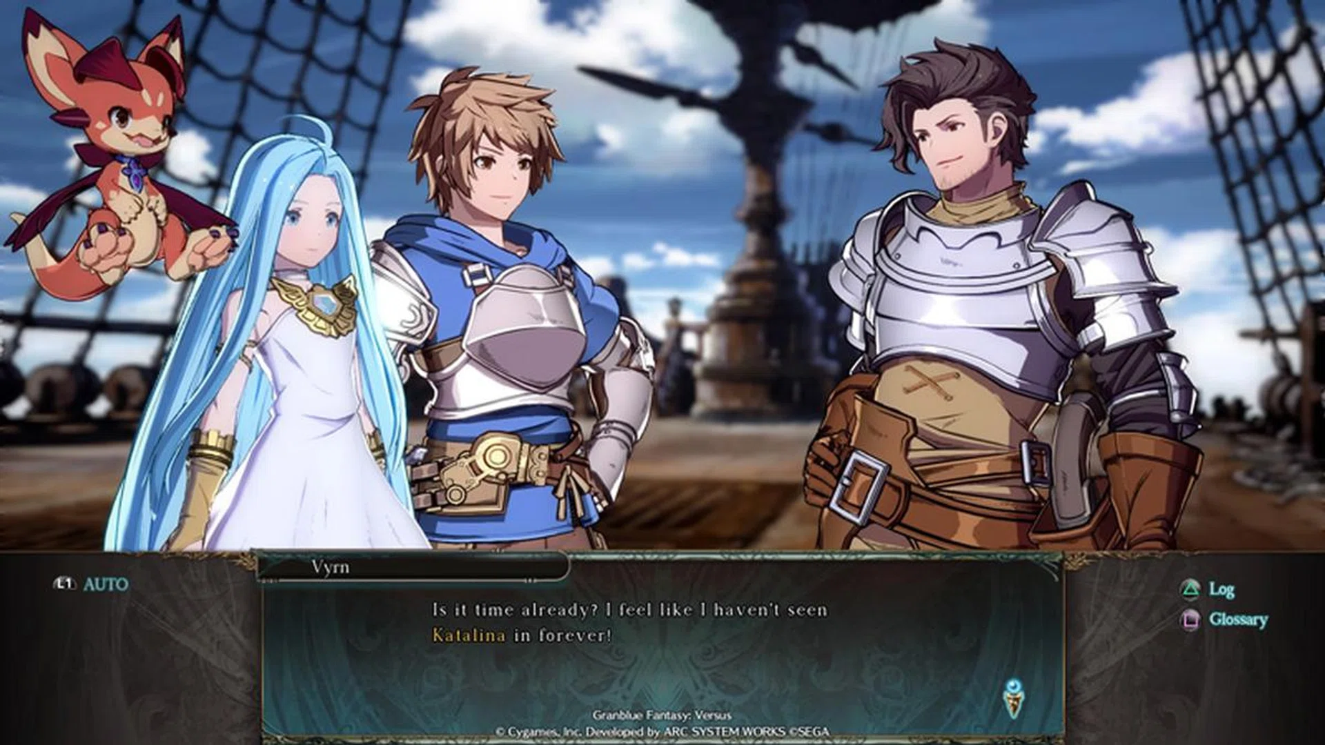 If you're expecting big and pretty cutscenes, you might be let down by this story mode. | Image: Arc System Works