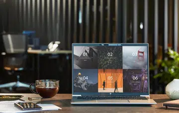 The Elitebook 1040 G has some nice security features for businesses. Image source: HP. 