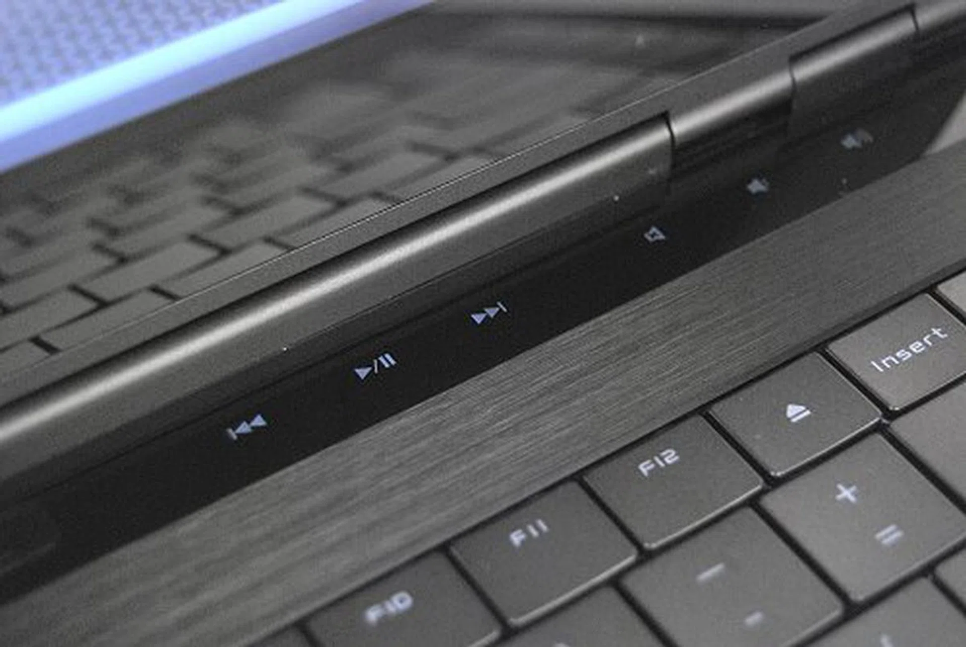 The Adamo utilizes touch controls to complete the minimalist Zen like feel of the notebook.