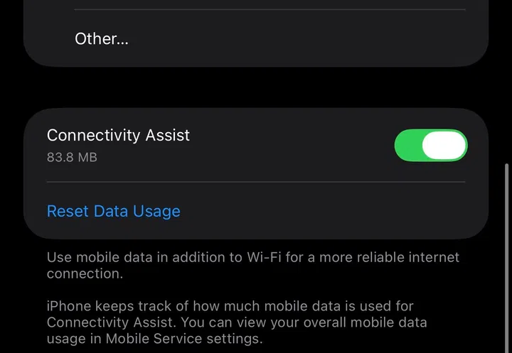 Connectivity Assist iOS 27