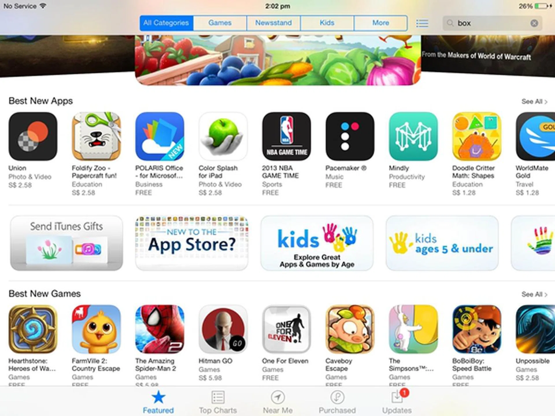 You are more likely to find big name apps on the Apple App Store than on other competing mobile platforms.
