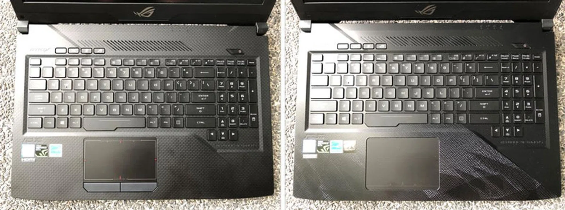 Scar Edition (Left), Hero Edition (Right).