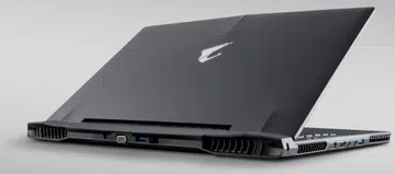 The Aorus X5 looks similar to the other laptops in Aorus' X series.