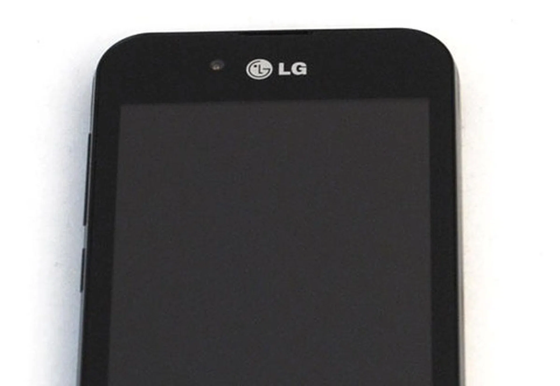From the front, only the LG brand is visibly seen, until...