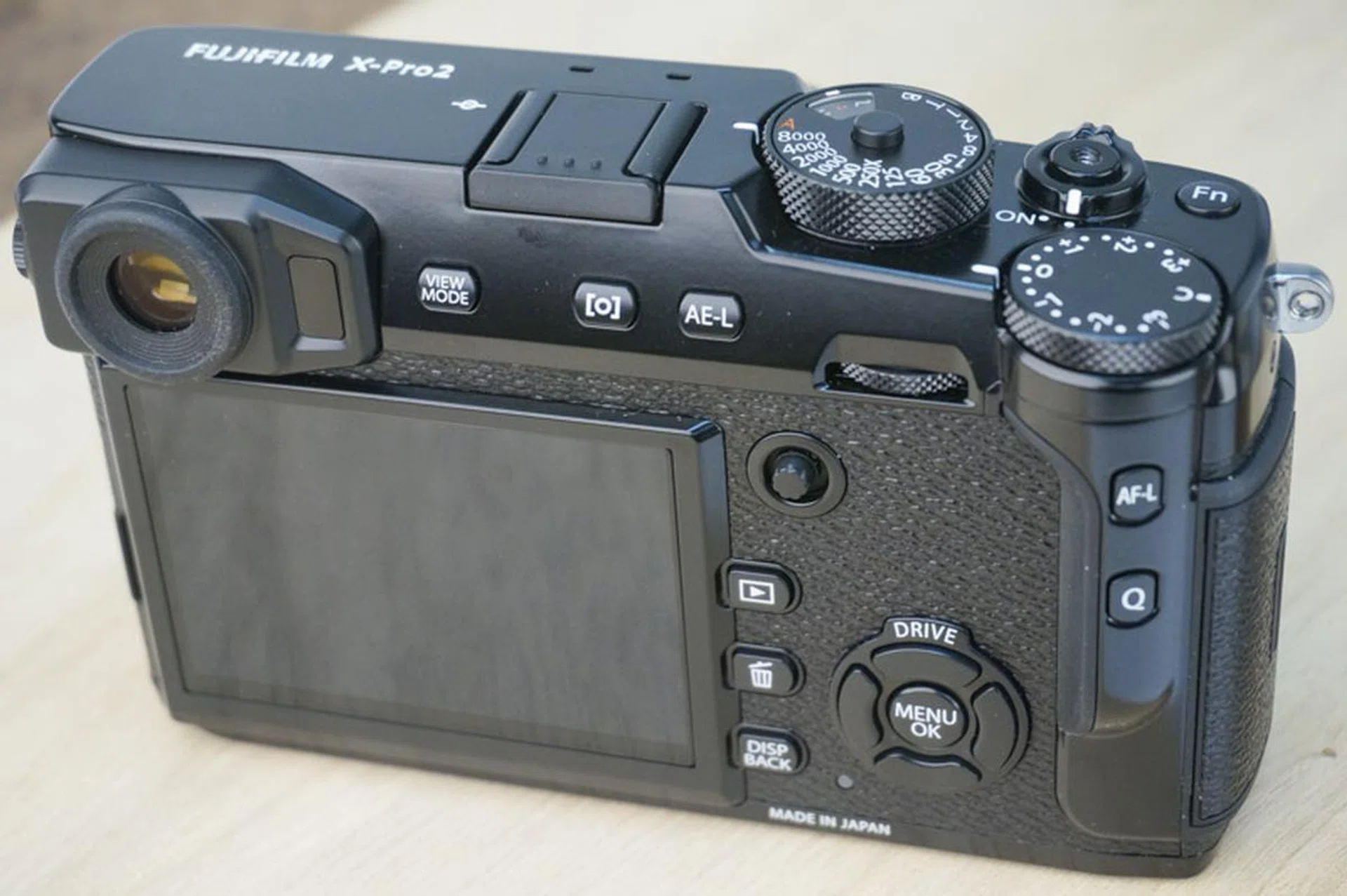 All the controls are shifted to the right of the LCD screen now.