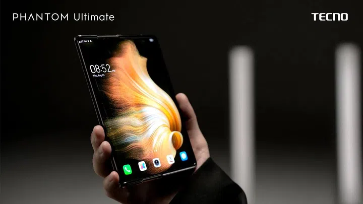 Tecno Phantom Ultimate, a rollable display concept phone that can grow an extra inch in a fraction of a second.