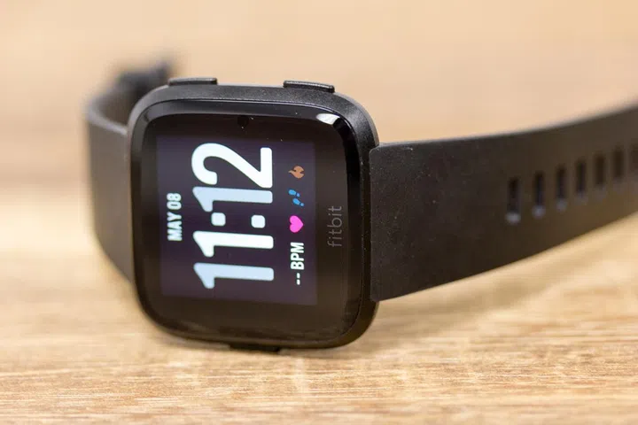 The Fitbit Versa.