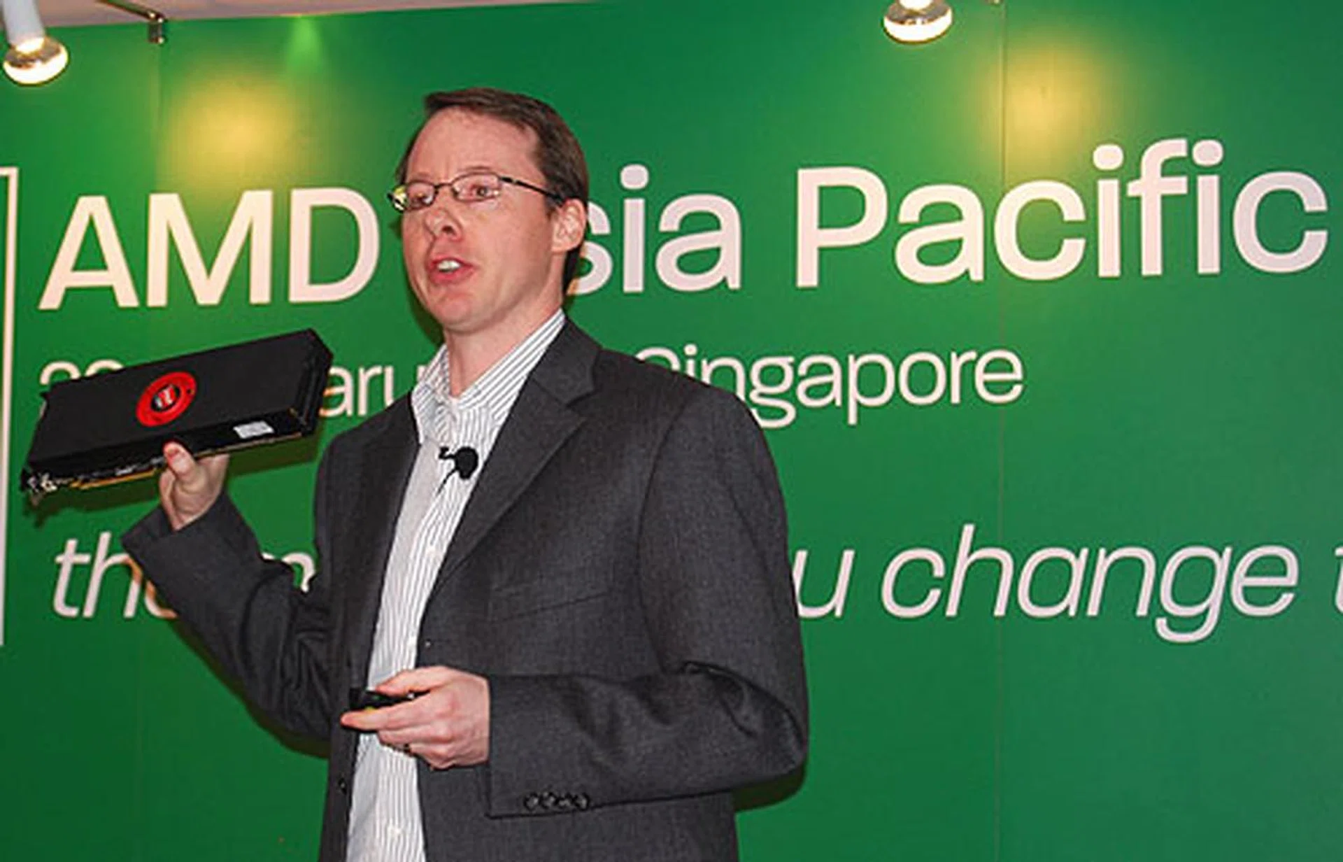 AMD's Matt Skynner, Corporate VP and General Manager of its GPU division, instantly got the attention of all the media when he teased us with AMD's upcoming monster GPU, the dual GPU Radeon HD 6990.