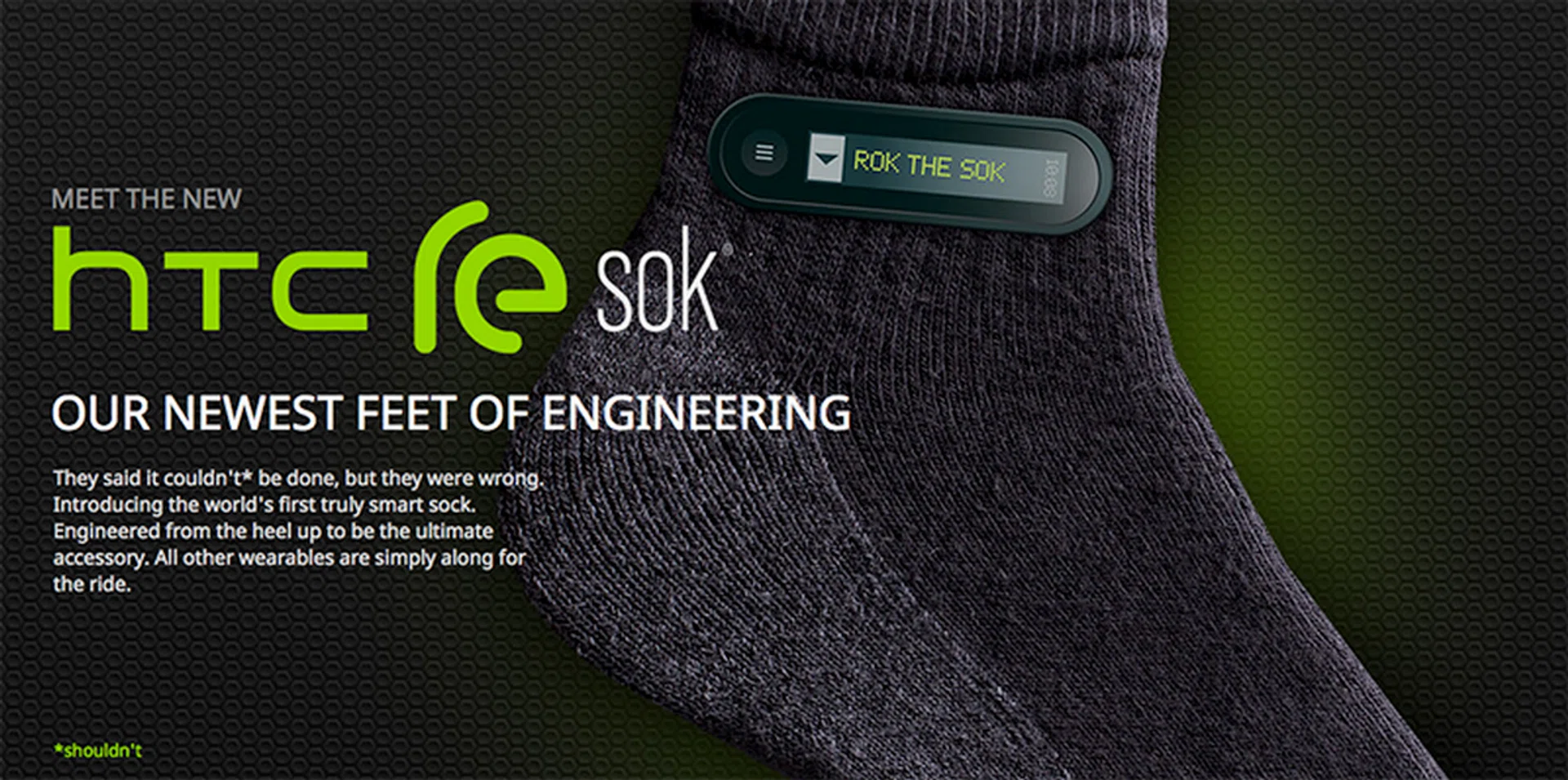 The wearable you never knew you always wanted.