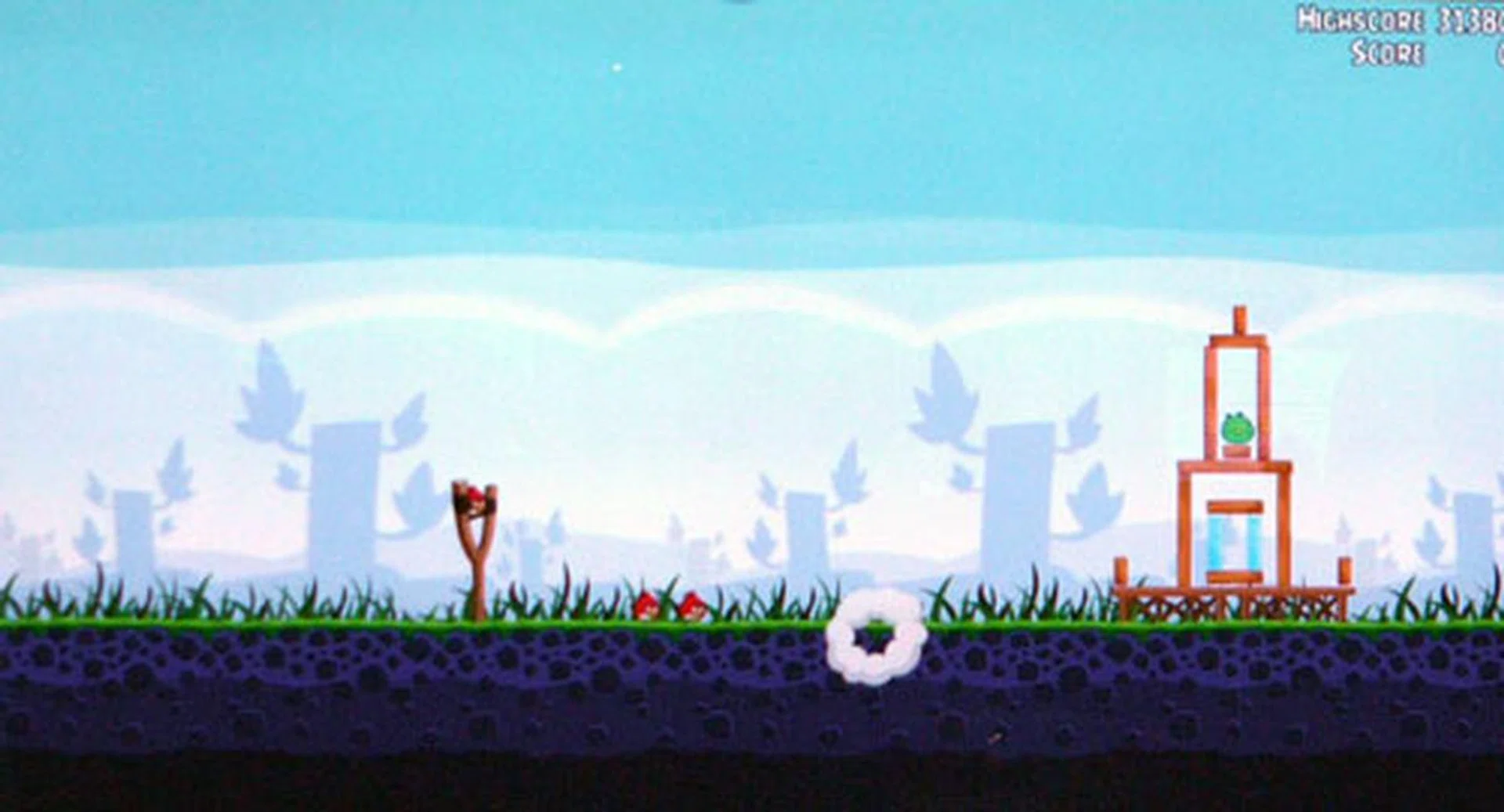 It takes some practice but you'll get the hang of it after a couple of rounds. It's more challenging with birds that require you to "tap" the screen in order to make them disperse or otherwise. 