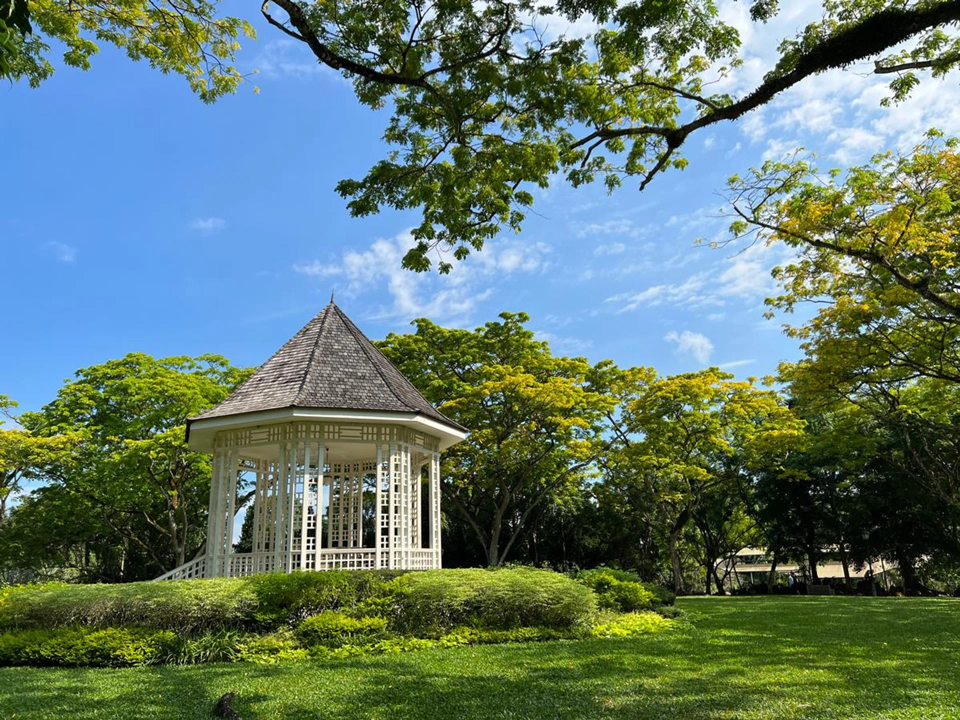 Bandstand Gazebo at Botanical Gardens.