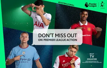 The price to watch the English Premier League will now cost S$40.36 a month. Image source: StarHub. 