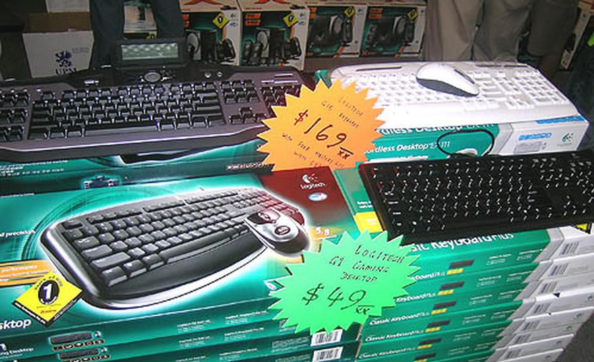 Logitech is a familiar name to most PC users and their G1 gaming keyboard is priced at an attractive $49. 