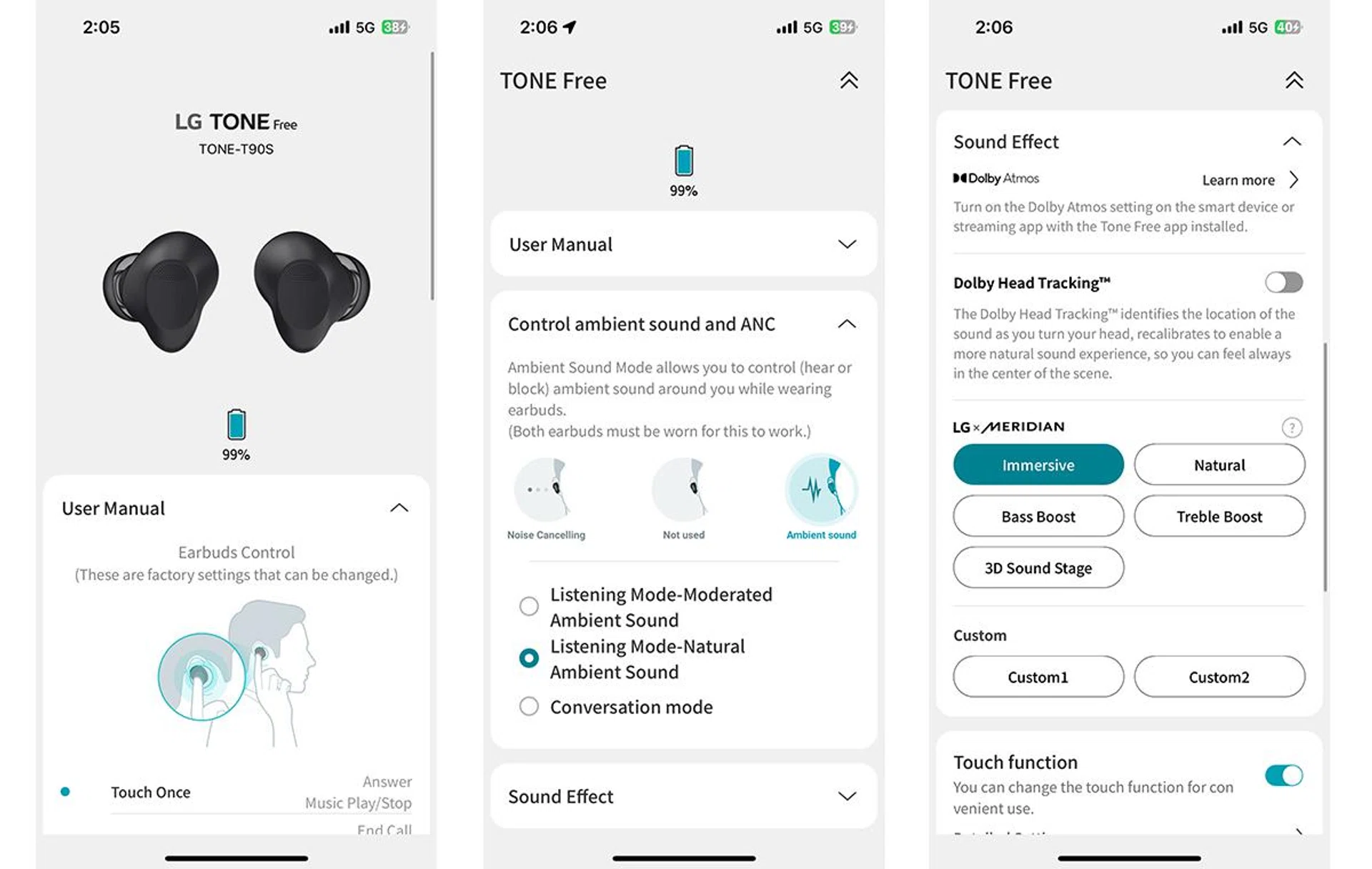 There's a lot to unpack from the app, which is good if you like to tinker with your gadgets. Photo: HWZ