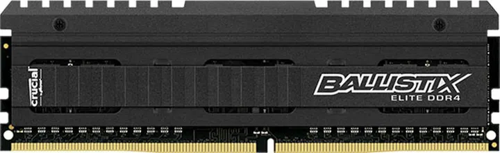 The Crucial Ballistix Elite range of memory modules will include the new high-density 16GB DDR4 sticks. (Image Source: Crucial)