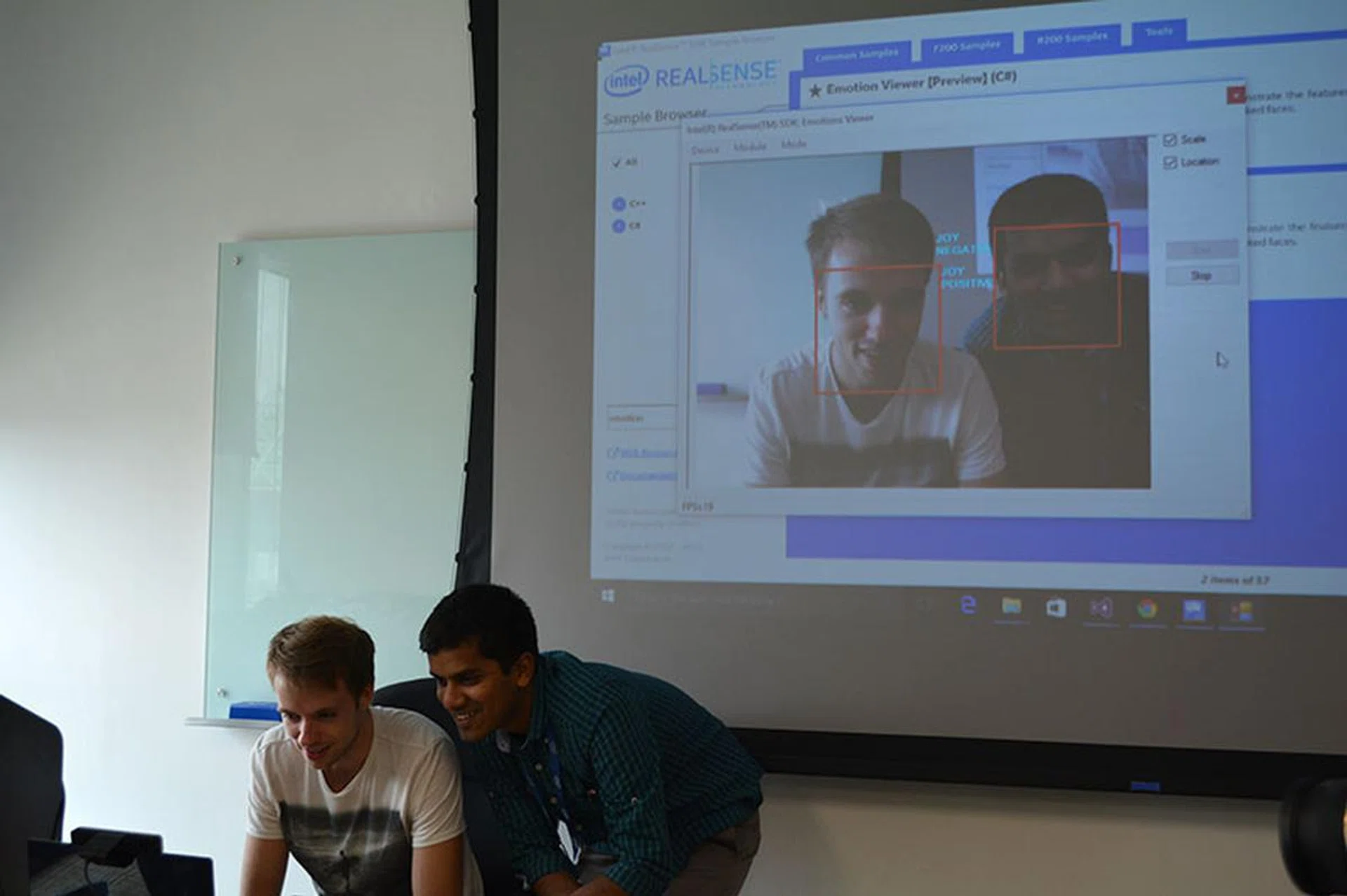 Even after everything, it's still pretty cool when a camera successfully detects your face. 