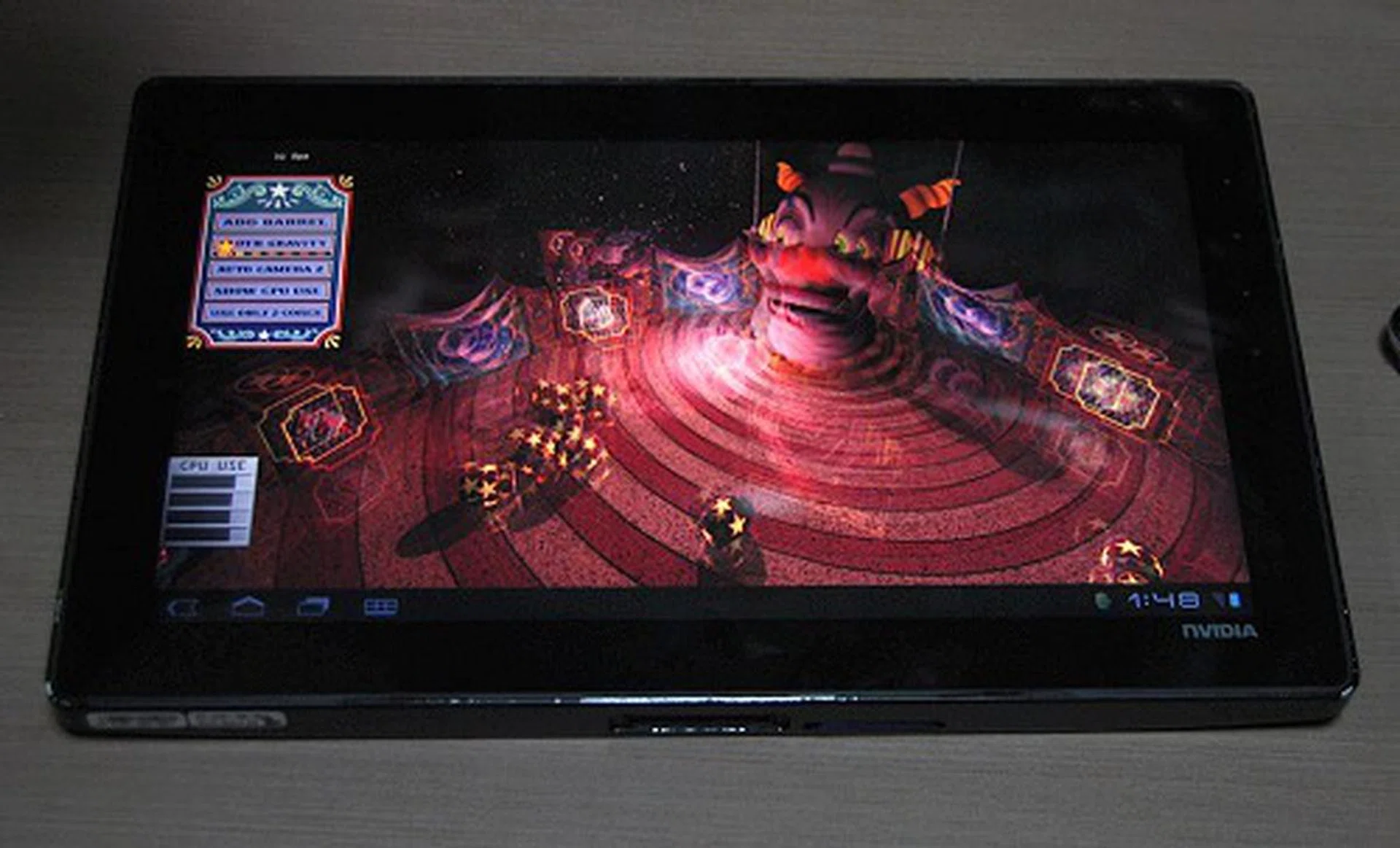 This is an upcoming game that would be available on Tegra Zone in the future and was demoed on Tegra 3 hardware. For this game, quad-core processing is necessary to ensure the game's full capabilities are unleashed and shown in its full glory. Of course game developers need only set a game quality control to ensure it is playable on other devices too - but with less fidelity.