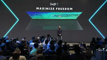 The Acer Swift 7 is the world's thinnest 14-inch notebook.