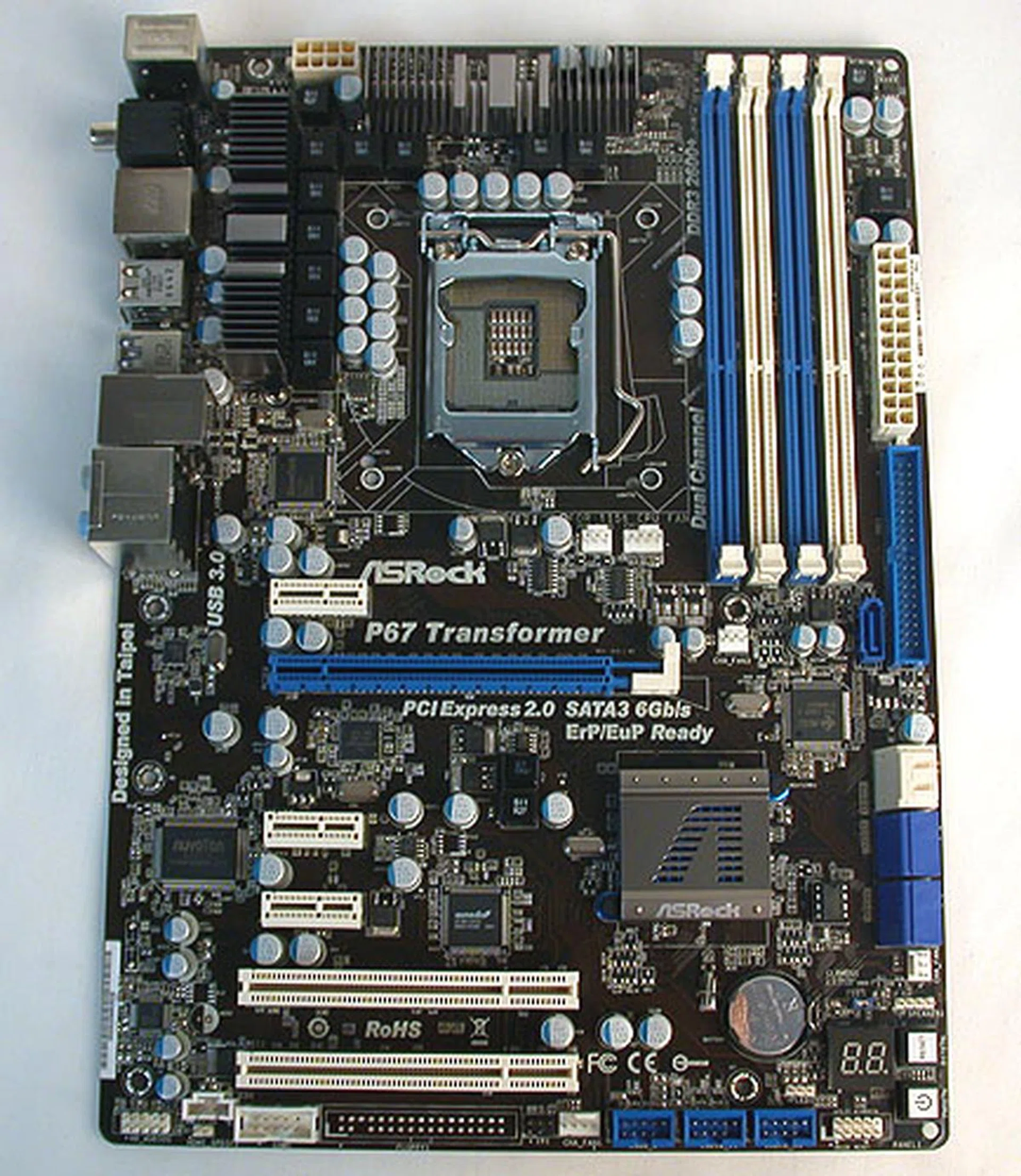 ASRock has once again stumped the industry by grafting the Intel P67 chipset onto a LGA1156 motherboard, making it possible for those with older, Lynnfield Core processors to upgrade to a 6-series chipset. 