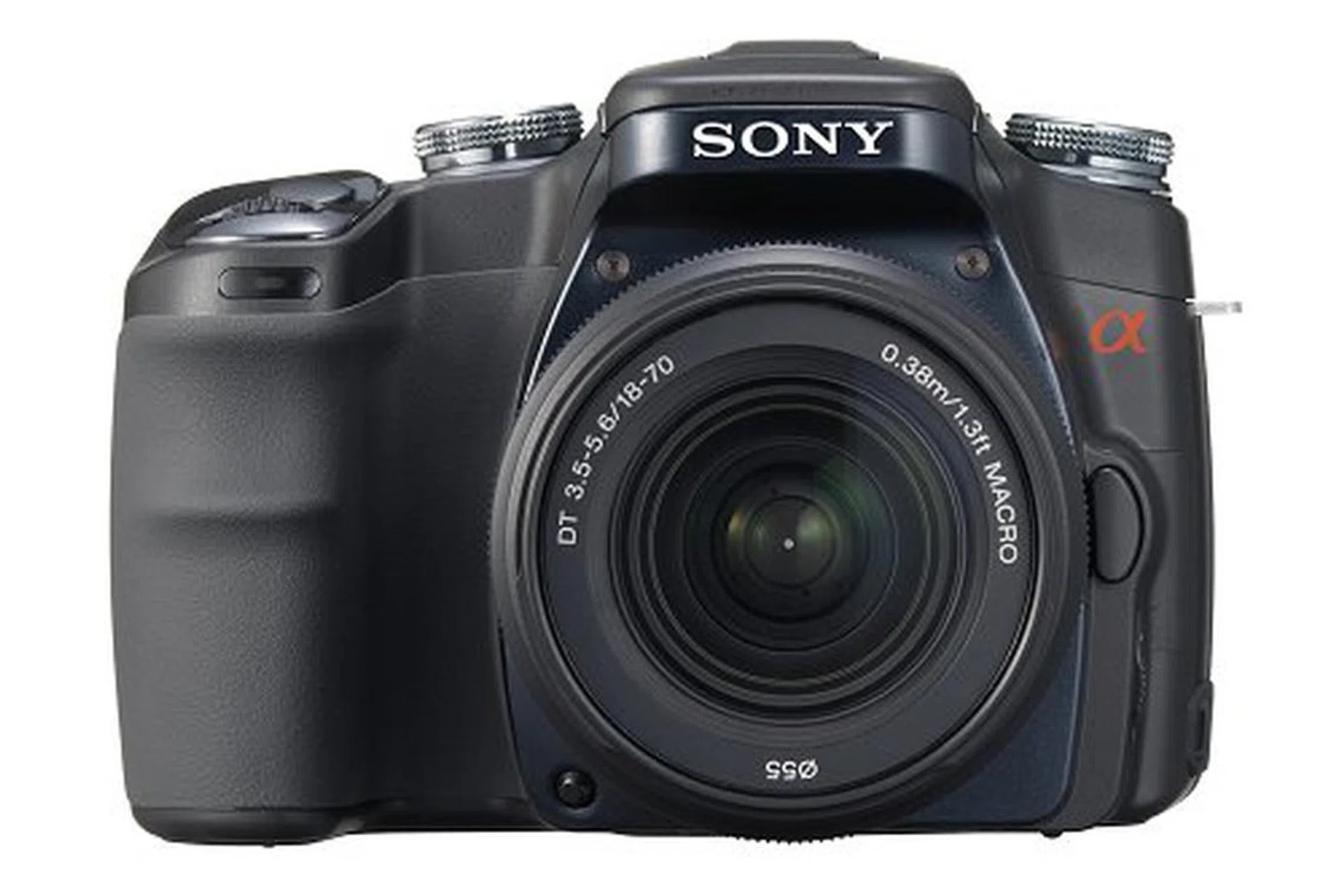 The Alpha A100 - Sony's first Digital SLR (DSLR) camera and hopefully the start of many more to come.