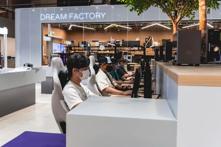 A sneak peek of the new Dream Centre.
