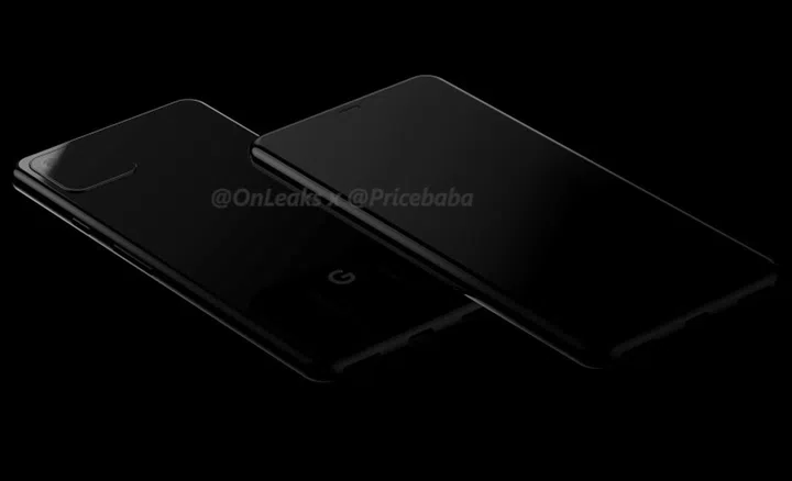 Purported render of the Google Pixel 4.