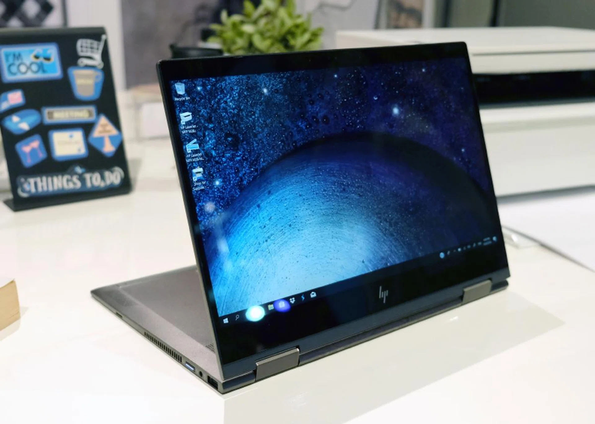 The AMD Ryzen-powered Envy x360 is said to deliver better graphics performance than similarly spec'ed Intel notebooks.