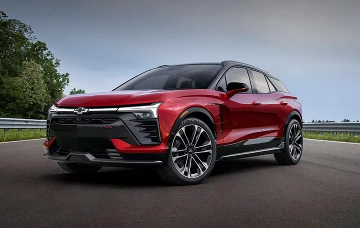 The 2024 Chevy Blazer EV will reportedly be the first GM car to not support Apple CarPlay and Android Auto. (Image source: Chevrolet / GM)