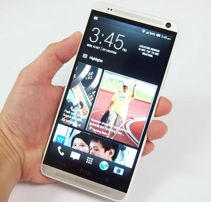 The HTC One Max