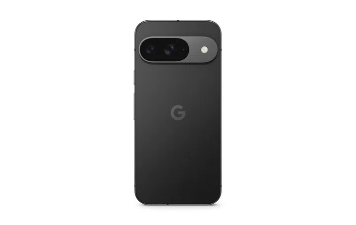 Google Pixel 9 in Obsidian. Image: Google.