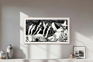 Samsung Art Store TV Moomin