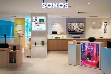 Sonos' first official store in Singapore is located at Wheelock Place. (Image source: Sonos)