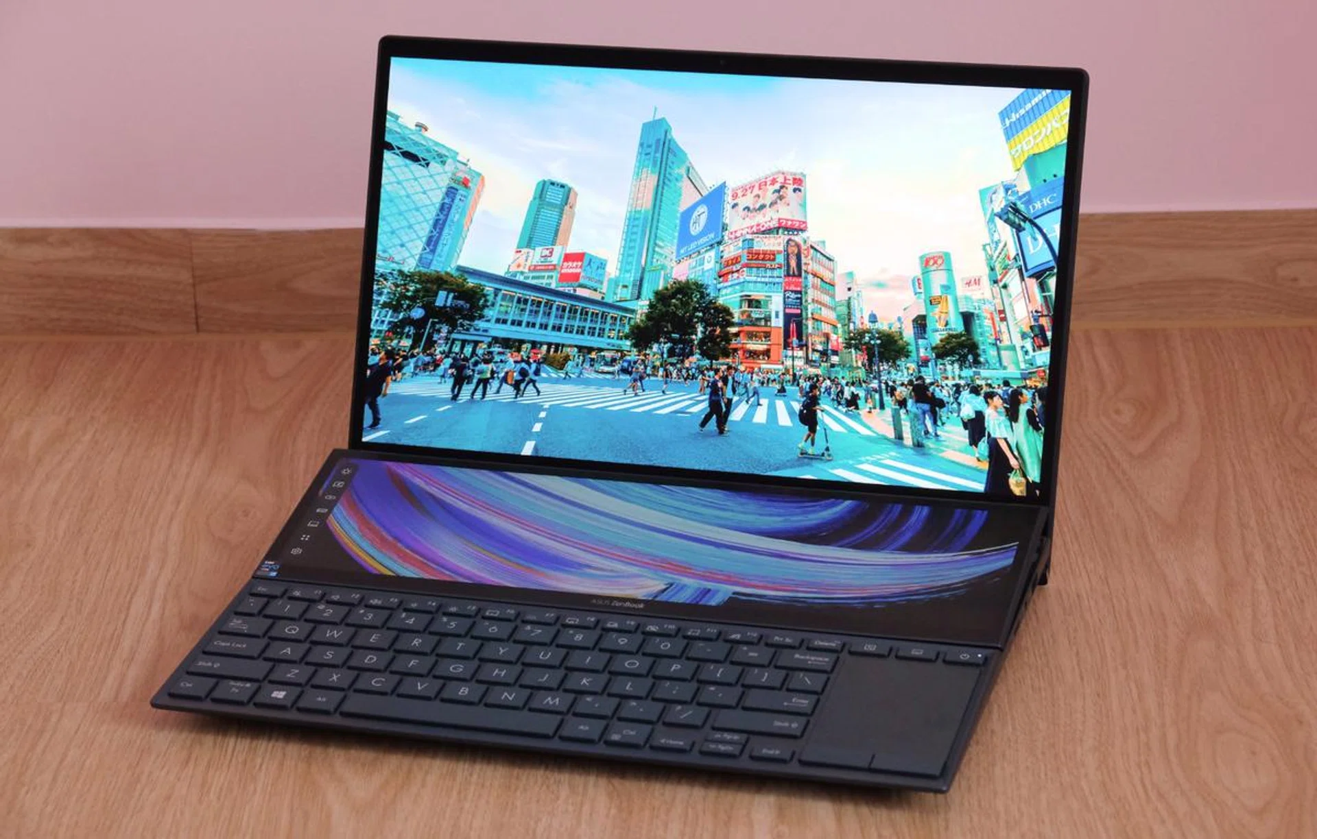 There's a lot to like if you can get past the odd position of the keyboard and trackpad.