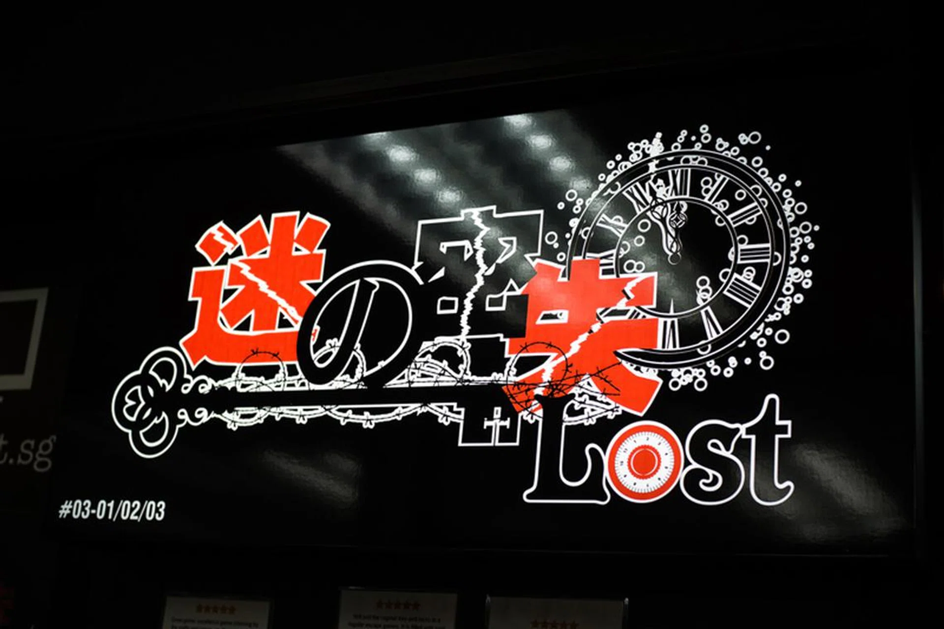 Singapore has a few Escape Room companies, but we decided to go straight to one of the best, Lost SG.