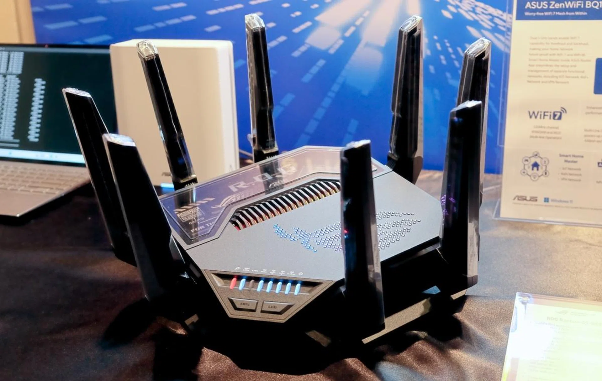 ASUS' new 25,000Mbps Wi-Fi 7 ROG Rapture GT-BE98 router is finally